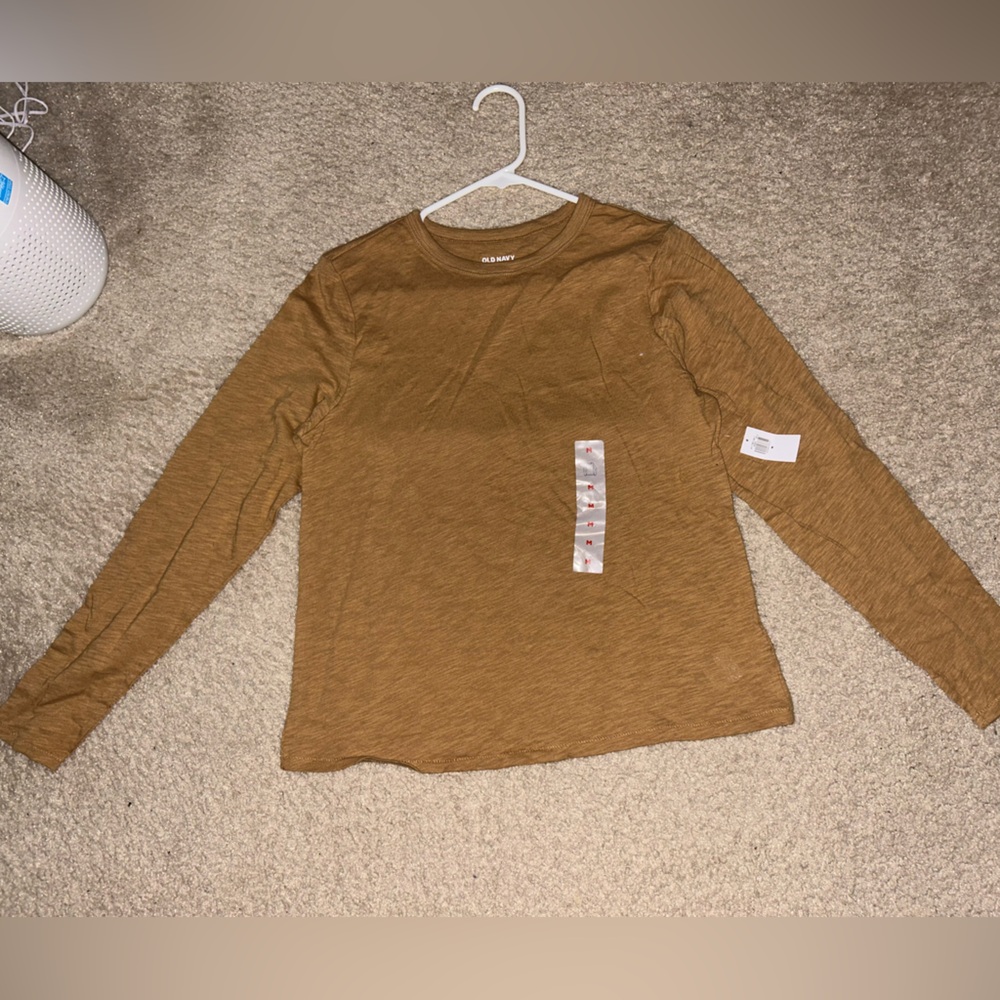 Brown Long Sleeve Shirt